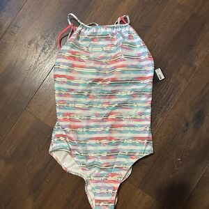 NWT Victoria Secret One Piece Swimsuit Strapping Back Women's Size Medium
